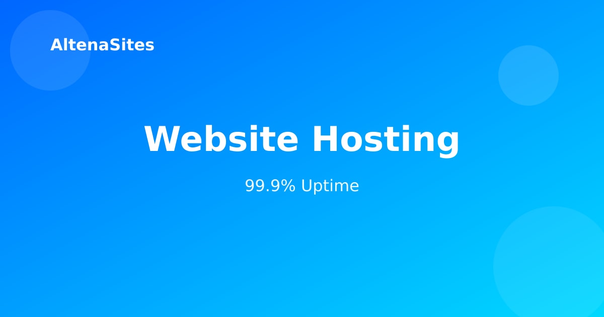 Website hosting Zaltbommel | Betrouwbare webhosting Bommelerwaard | SSL en backups